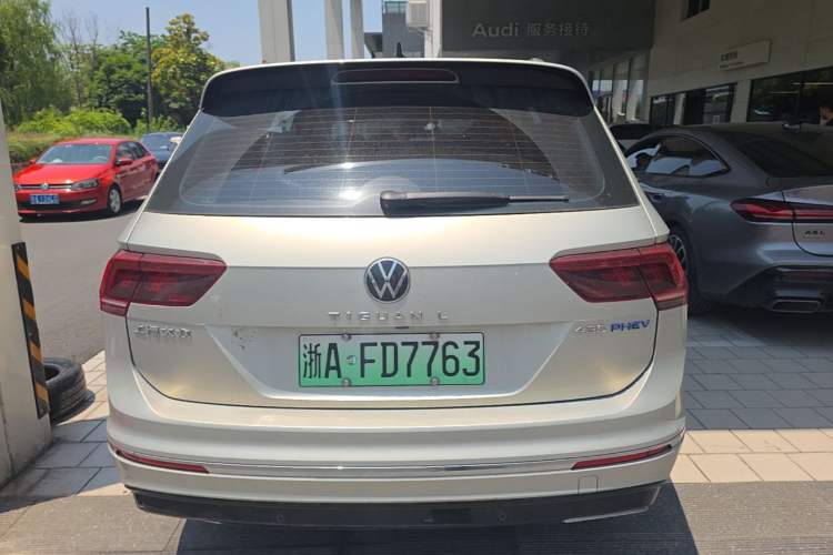 Used Volkswagen Tiguan L New Energy 2021 430 PHEV Plug-in Hybrid Prestige Edition Rear
