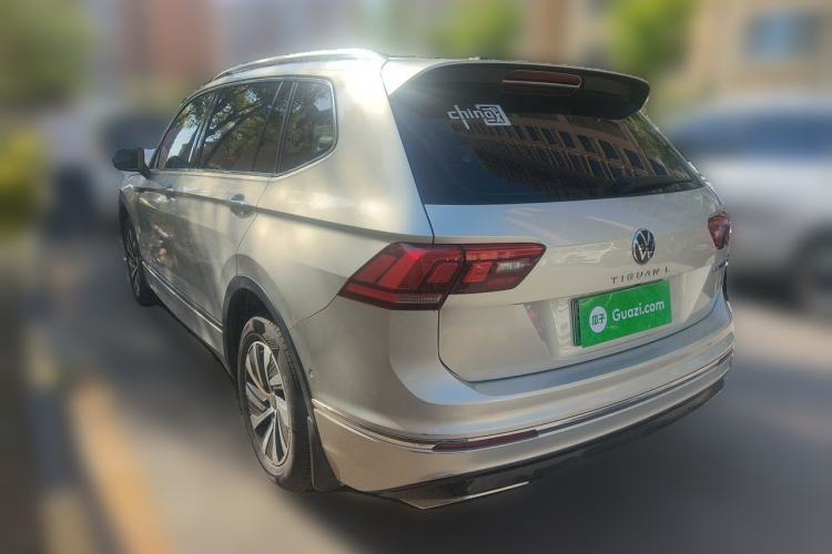 Used Volkswagen Tiguan L New Energy 2021 430 PHEV Plug-in Hybrid Prestige Edition Rear Left 45 Deg