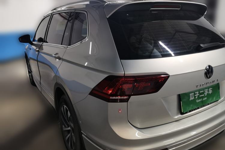 Used Volkswagen Tiguan L New Energy 2021 430 PHEV Plug-in Hybrid Prestige Edition Rear Left 45 Deg