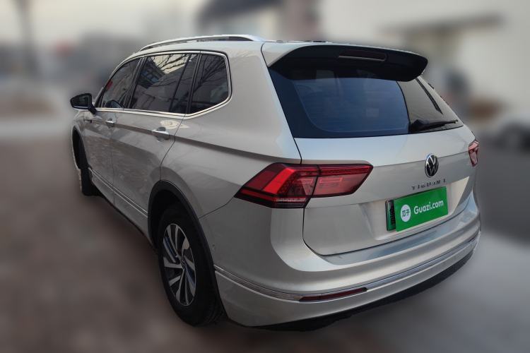Used Volkswagen Tiguan L New Energy 2021 430 PHEV Plug-in Hybrid Flagship Edition Rear Left 45 Deg