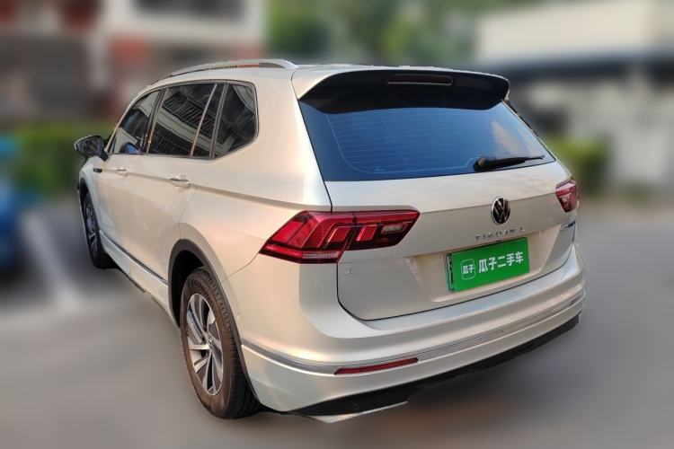 Used Volkswagen Tiguan L New Energy 2021 430 PHEV Plug-in Hybrid Prestige Edition Rear Left 45 Deg