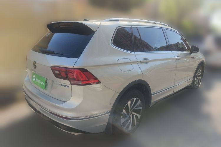Used Volkswagen Tiguan L New Energy 2021 430 PHEV Plug-in Hybrid Prestige Edition Rear Right 45 Deg