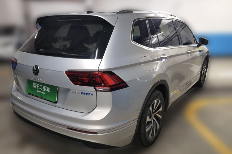 Used Volkswagen Tiguan L New Energy 2021 430 PHEV Plug-in Hybrid Prestige Edition Rear Right 45 Deg
