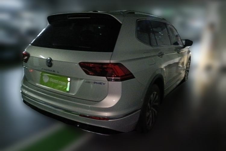 Used Volkswagen Tiguan L New Energy 2021 430 PHEV Plug-in Hybrid Flagship Edition Rear Right 45 Deg