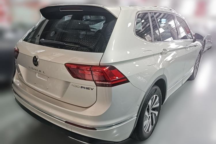 Used Volkswagen Tiguan L New Energy 2021 430 PHEV Plug-in Hybrid Flagship Edition Rear Right 45 Deg