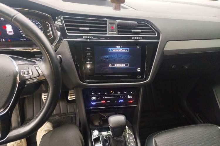 Used Volkswagen Tiguan L New Energy 2021 430 PHEV Plug-in Hybrid Flagship Edition Audio And AC Panel