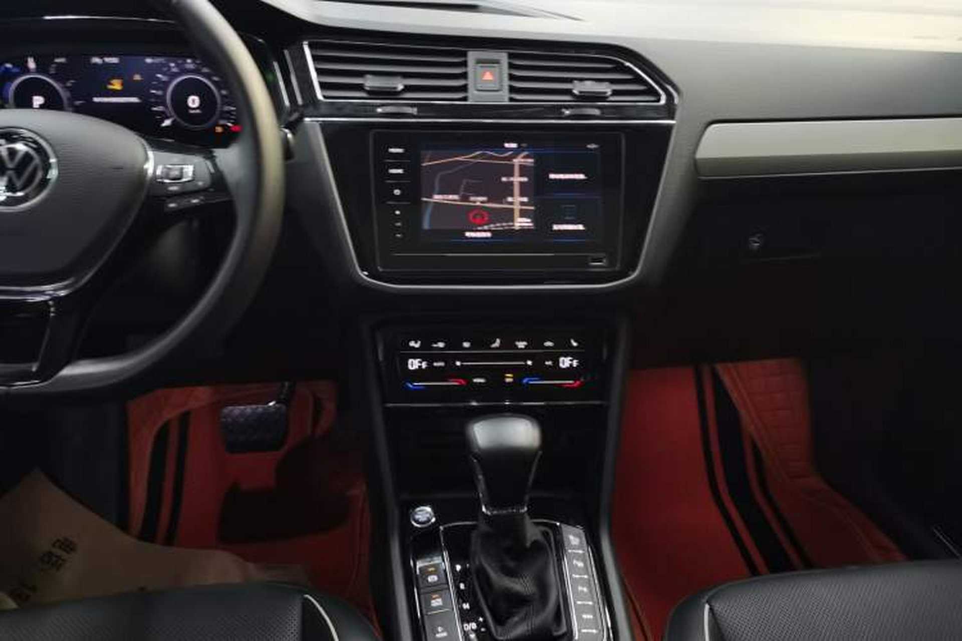 Used Volkswagen Tiguan L New Energy 2021 430 PHEV Plug-in Hybrid Flagship Edition Audio And AC Panel