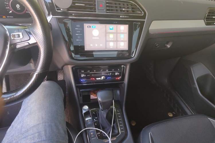 Used Volkswagen Tiguan L New Energy 2021 430 PHEV Plug-in Hybrid Flagship Edition Audio And AC Panel