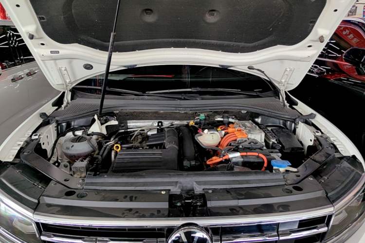 Used Volkswagen Tiguan L New Energy 2021 430 PHEV Plug-in Hybrid Flagship Edition Engine Bay