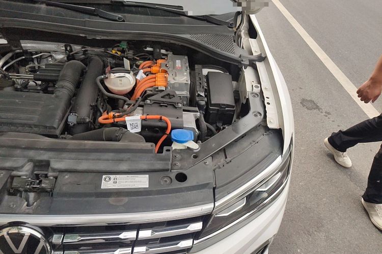 Used Volkswagen Tiguan L New Energy 2021 430 PHEV Plug-in Hybrid Flagship Edition Engine Bay Left