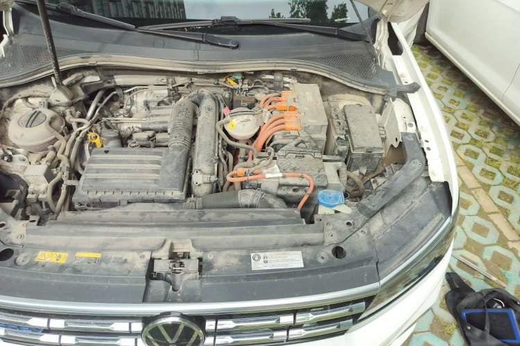Used Volkswagen Tiguan L New Energy 2021 430 PHEV Plug-in Hybrid Flagship Edition Engine Bay Left