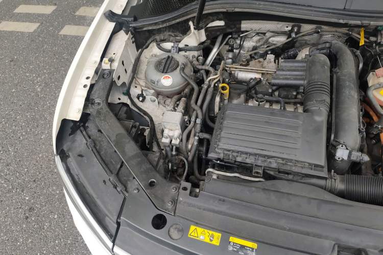 Used Volkswagen Tiguan L New Energy 2021 430 PHEV Plug-in Hybrid Flagship Edition Engine Bay Right