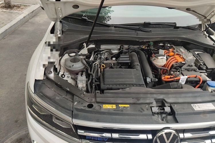 Used Volkswagen Tiguan L New Energy 2021 430 PHEV Plug-in Hybrid Flagship Edition Engine Bay Right