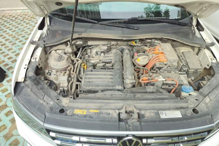 Used Volkswagen Tiguan L New Energy 2021 430 PHEV Plug-in Hybrid Flagship Edition Engine Bay Right