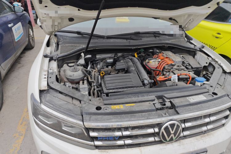Used Volkswagen Tiguan L New Energy 2021 430 PHEV Plug-in Hybrid Flagship Edition Engine Bay Right