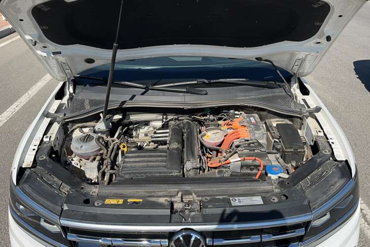 Used Volkswagen Tiguan L New Energy 2021 430 PHEV Plug-in Hybrid Flagship Edition Engine Bay