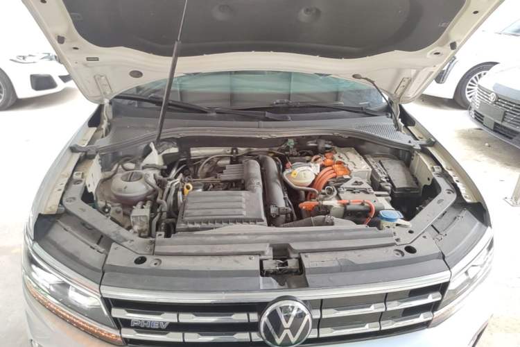 Used Volkswagen Tiguan L New Energy 2021 430 PHEV Plug-in Hybrid Flagship Edition Engine Bay