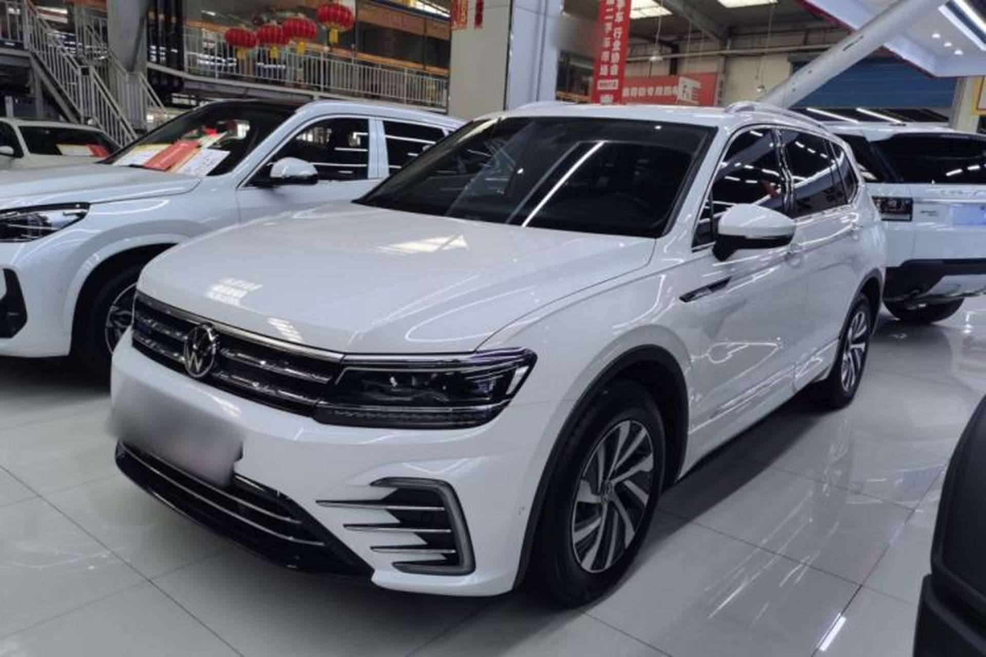 Used Volkswagen Tiguan L New Energy 2021 430 PHEV Plug-in Hybrid Flagship Edition Front Left 45 Deg
