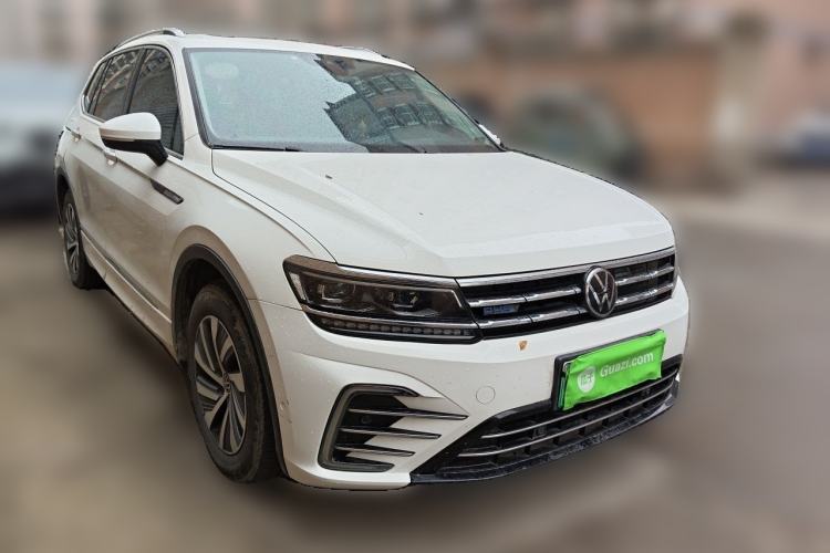 Used Volkswagen Tiguan L New Energy 2021 430 PHEV Plug-in Hybrid Flagship Edition Front Right 45 Deg