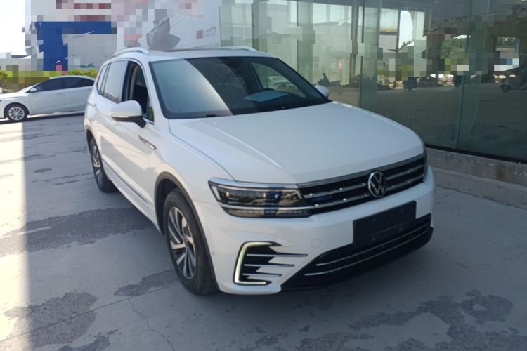 Used Volkswagen Tiguan L New Energy 2021 430 PHEV Plug-in Hybrid Flagship Edition Front Right 45 Deg