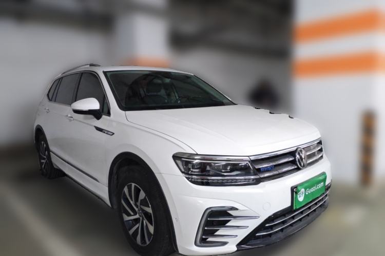 Used Volkswagen Tiguan L New Energy 2021 430 PHEV Plug-in Hybrid Flagship Edition Front Right 45 Deg