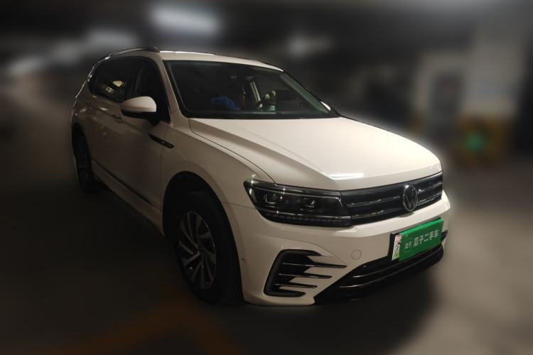Used Volkswagen Tiguan L New Energy 2021 430 PHEV Plug-in Hybrid Flagship Edition Front Right 45 Deg