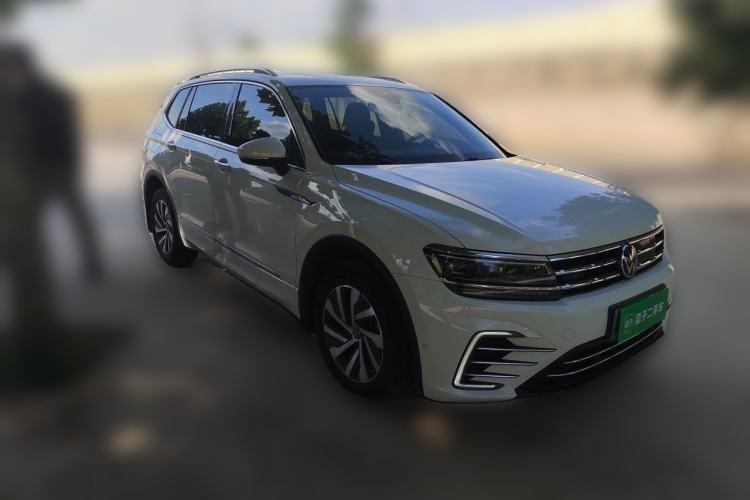 Used Volkswagen Tiguan L New Energy 2021 430 PHEV Plug-in Hybrid Flagship Edition Front Right 45 Deg