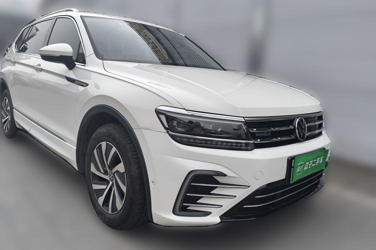 Used Volkswagen Tiguan L New Energy 2021 430 PHEV Plug-in Hybrid Flagship Edition Front Right 45 Deg