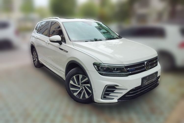 Used Volkswagen Tiguan L New Energy 2021 430 PHEV Plug-in Hybrid Flagship Edition Front Right 45 Deg