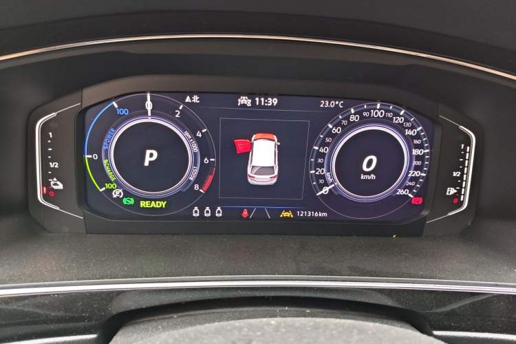 Used Volkswagen Tiguan L New Energy 2021 430 PHEV Plug-in Hybrid Flagship Edition Instrument Cluster