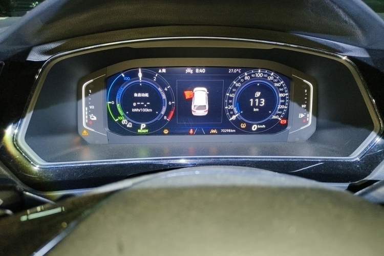 Used Volkswagen Tiguan L New Energy 2021 430 PHEV Plug-in Hybrid Flagship Edition Instrument Cluster