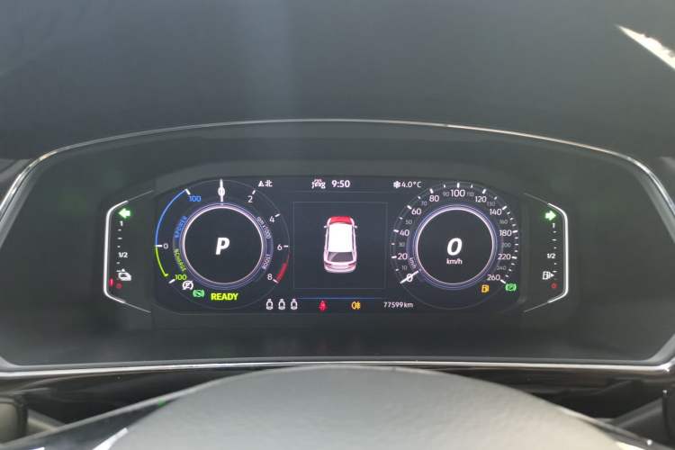 Used Volkswagen Tiguan L New Energy 2021 430 PHEV Plug-in Hybrid Flagship Edition Instrument Cluster