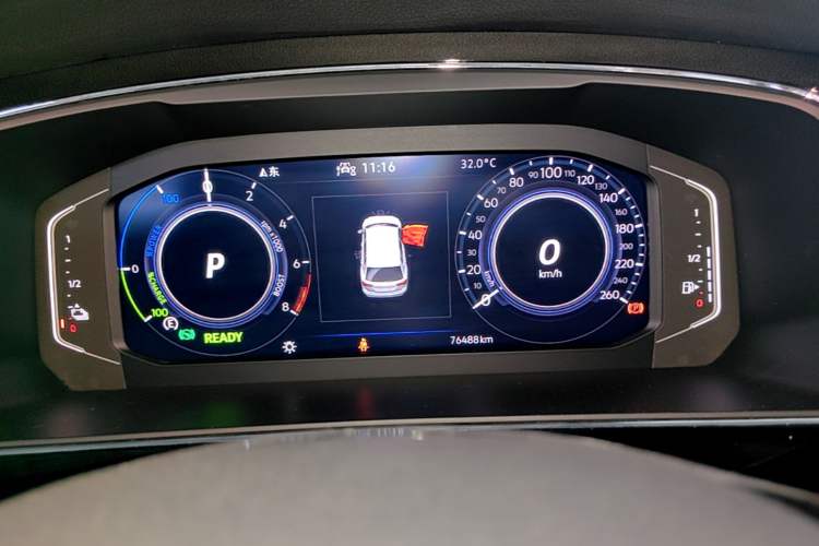 Used Volkswagen Tiguan L New Energy 2021 430 PHEV Plug-in Hybrid Flagship Edition Instrument Cluster