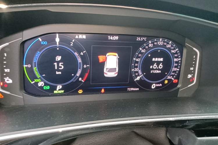 Used Volkswagen Tiguan L New Energy 2021 430 PHEV Plug-in Hybrid Prestige Edition Instrument Cluster