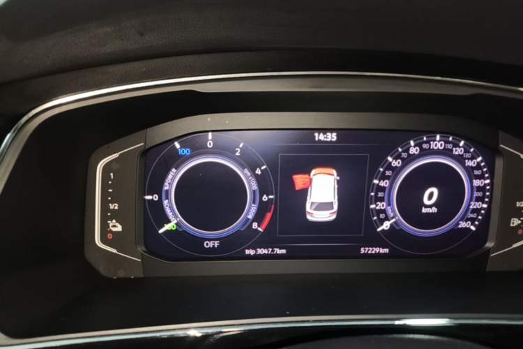 Used Volkswagen Tiguan L New Energy 2021 430 PHEV Plug-in Hybrid Prestige Edition Instrument Cluster