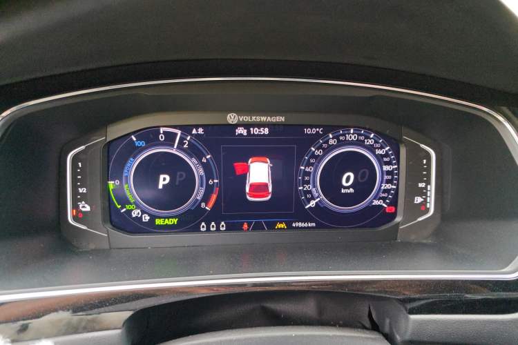 Used Volkswagen Tiguan L New Energy 2021 430 PHEV Plug-in Hybrid Flagship Edition Instrument Cluster