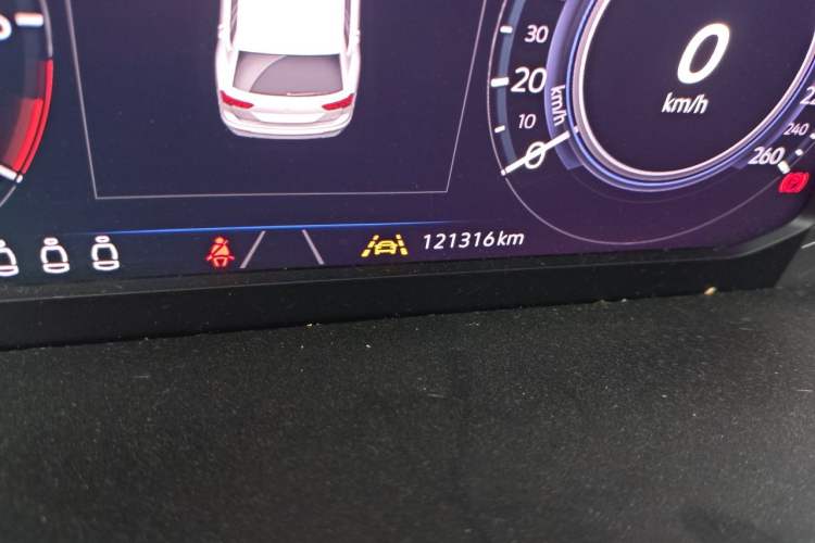 Used Volkswagen Tiguan L New Energy 2021 430 PHEV Plug-in Hybrid Flagship Edition Odometer Close Up