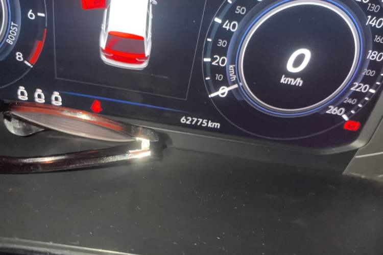 Used Volkswagen Tiguan L New Energy 2021 430 PHEV Plug-in Hybrid Flagship Edition Odometer Close Up