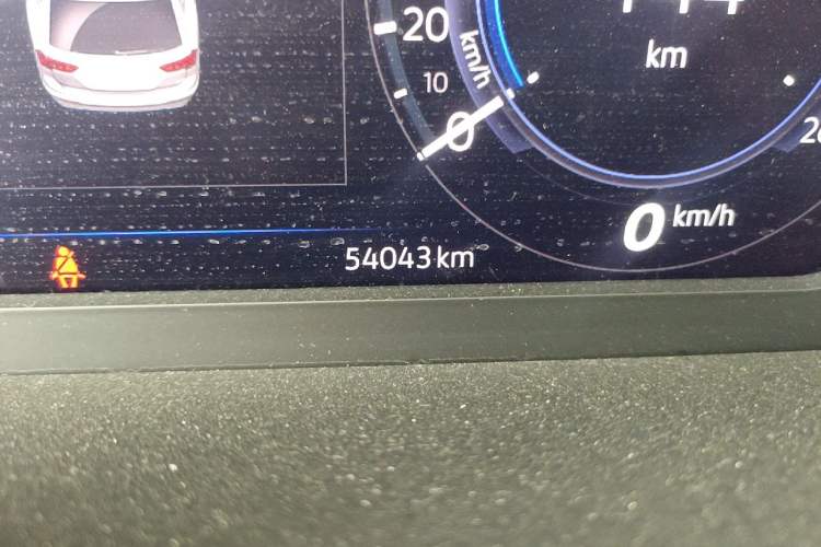 Used Volkswagen Tiguan L New Energy 2021 430 PHEV Plug-in Hybrid Flagship Edition Odometer Close Up