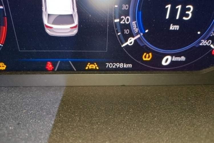Used Volkswagen Tiguan L New Energy 2021 430 PHEV Plug-in Hybrid Flagship Edition Odometer Close Up