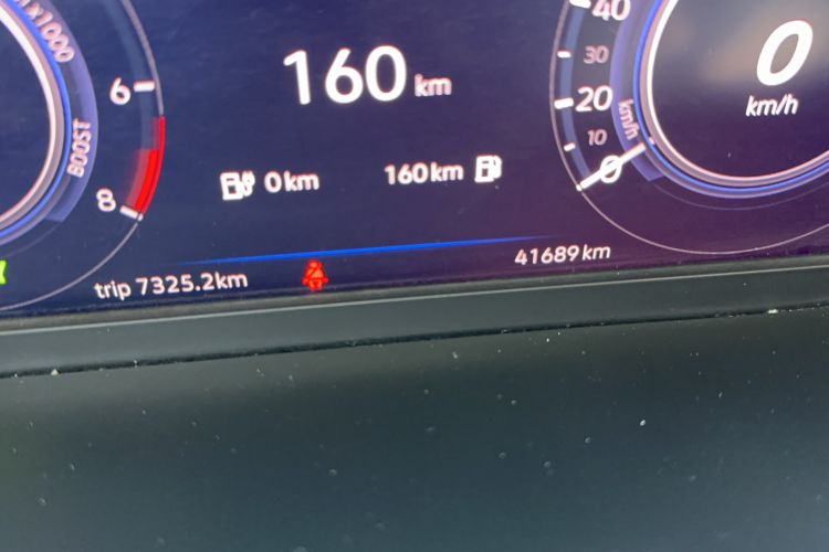 Used Volkswagen Tiguan L New Energy 2021 430 PHEV Plug-in Hybrid Flagship Edition Odometer Close Up