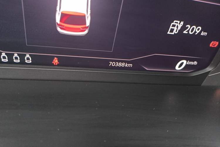 Used Volkswagen Tiguan L New Energy 2021 430 PHEV Plug-in Hybrid Flagship Edition Odometer Close Up