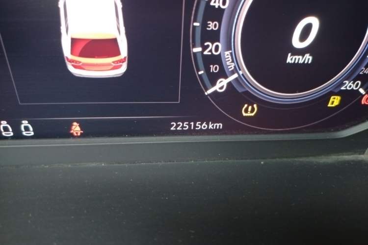 Used Volkswagen Tiguan L New Energy 2021 430 PHEV Plug-in Hybrid Flagship Edition Odometer Close Up