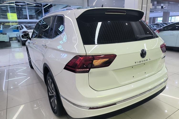 Used Volkswagen Tiguan L New Energy 2021 430 PHEV Plug-in Hybrid Flagship Edition Rear Left 45 Deg