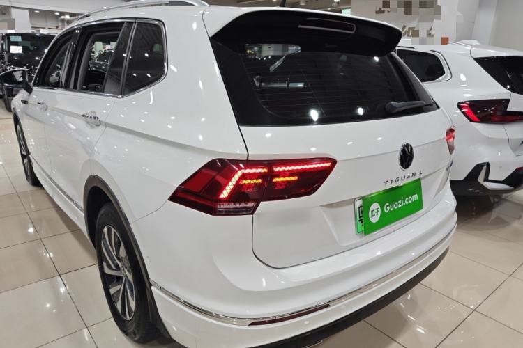 Used Volkswagen Tiguan L New Energy 2021 430 PHEV Plug-in Hybrid Flagship Edition Rear Left 45 Deg