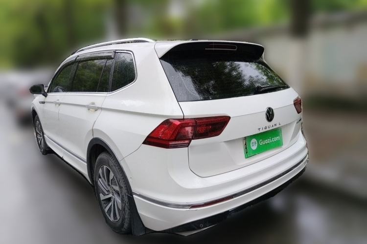 Used Volkswagen Tiguan L New Energy 2021 430 PHEV Plug-in Hybrid Flagship Edition Rear Left 45 Deg