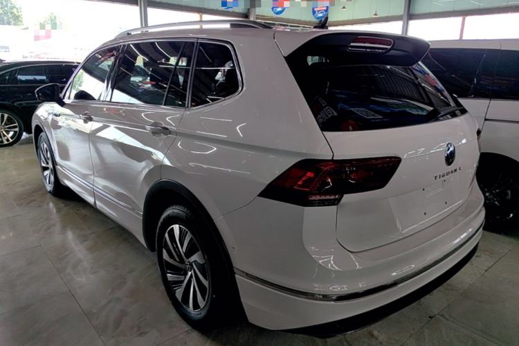 Used Volkswagen Tiguan L New Energy 2021 430 PHEV Plug-in Hybrid Flagship Edition Rear Left 45 Deg