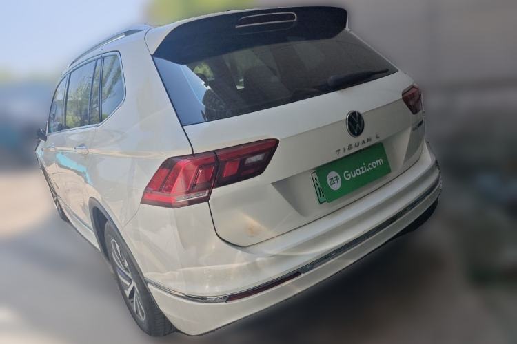 Used Volkswagen Tiguan L New Energy 2021 430 PHEV Plug-in Hybrid Prestige Edition Rear Left 45 Deg