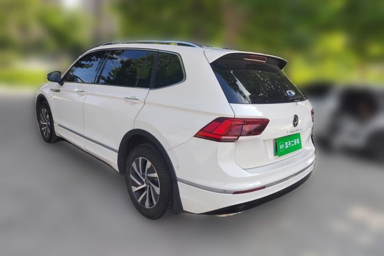 Used Volkswagen Tiguan L New Energy 2021 430 PHEV Plug-in Hybrid Flagship Edition Rear Left 45 Deg