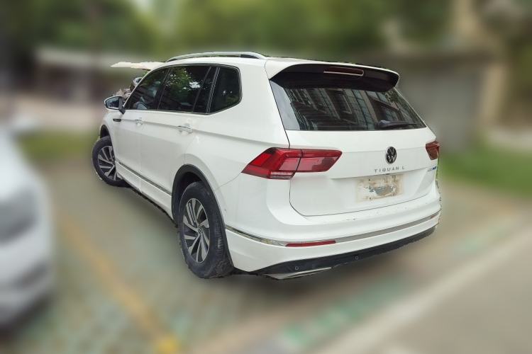 Used Volkswagen Tiguan L New Energy 2021 430 PHEV Plug-in Hybrid Flagship Edition Rear Left 45 Deg